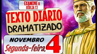 JW TEXTO DIÃRIO DRAMATIZADO ðŸ”µ QUEM VAI PARA O CÃ‰U âœ… EXAMINE A BIBLIA TJ [upl. by Darra]