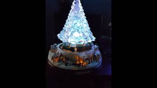 Thomas Kinkade Tabletop Christmas Tree [upl. by Lindberg]