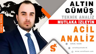 ALTIN VE GÜMÜŞ ANALİZİ DETAYLAR [upl. by Ahsata]