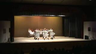 Latvian folk dance group quotKalvequot TDA Kalve  Vilks ar kazu saderēja [upl. by Pussej]