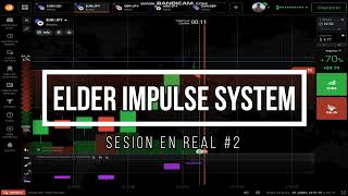 ELDER IMPULSE SYSTEM SESION EN REAL 2  IQ OPTION BINARIAS 2021 [upl. by Glaser]