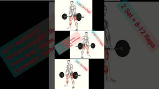 BUTT WORKOUTExercise 02 hipworkout gym gymroutine gymexercises hits workout for beginners [upl. by Dygall61]