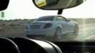 Mercedes Benz SLK with SLR Engine vs Ferrari Enzo [upl. by Ariat]