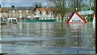 Floods of Norton amp Malton 1999 [upl. by Alyehc]