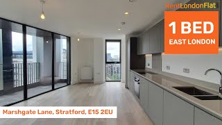 Rent this breathtaking 1 Bedroom Flat in London E15 2EU  RentLondonFlatcom [upl. by Komarek]