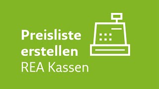 Preisliste erstellen REA S1S3 Software [upl. by Anaig]