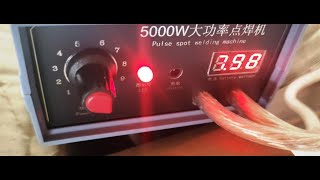 Punktschweißen 5000W mit 230 V Eingang Unboxing [upl. by Nalani]