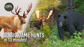 40 Canadian Hunts in 13 Minutes BEST OF HUNTING Compilation [upl. by Bronwen]