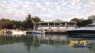 Boaters Grill Restaurant Key Biscayne [upl. by Adlesirk]