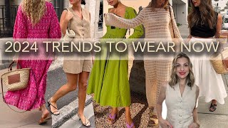 Top 2024 Fashion Trends to Wear Right NOW [upl. by Ateloiv90]