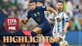 Argentina vs France Highlights  2022 FIFA World Cup Final [upl. by Raven]