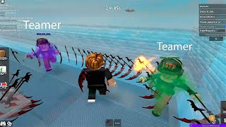 MM2 Hacker vs Teamers 64 [upl. by Orren335]