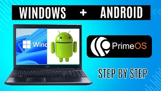 How To Install Prime OS Android Windows 11  Install Prime OS in Dual Boot with Windows [upl. by Argent]