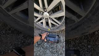 Inflating tires Fortuner  Pump It Up How to Inflate Your Car Tires Like a Proshorts shortvideo [upl. by Ardene835]