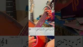 Every Breath You Take Intro Guitar TAB The Police Drum And Guitar Only Akustik [upl. by Kylah]