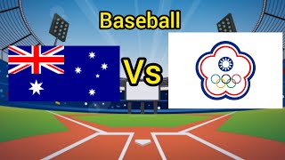 WATCH Chinese Taipei TAKE ON Australia IN WBSC Premier 12 Baseball 2024澳大利亚 vs 中华台北直播 [upl. by Nordin55]