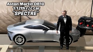 James Bond quotSPECTREquot Aston Martin DB10 rc car 112 scale by Nikko [upl. by Aihsenad]