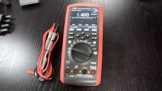 UNIT UT181A  brand new high end datalogging multimeter [upl. by Adnoved]