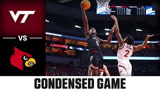 Virginia Tech vs Louisville Condensed Game  202324 ACC Mens Basketball [upl. by Astrid]