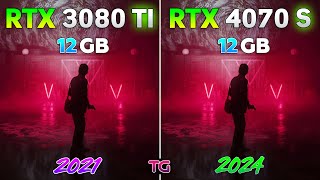 RTX 3080 Ti vs RTX 4070 SUPER  Test in 10 Games [upl. by Aytnahs587]