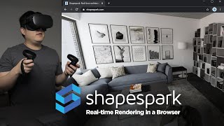 Shapespark  Realtime Rendering in a Browser Show your Walkthroughs on the Phone and VR Headset [upl. by Dammahum]