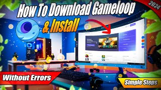 How to download 32 BIT Gameloop  Without errors  Gameloop for low end pc  Gameloop emulator [upl. by Tyre973]