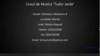 Liceul de Muzica quotTudor Jardaquot Bistrita [upl. by Lorn483]