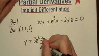 Partial Derivatives Part 2 Implicit Differentiation [upl. by Elysia462]