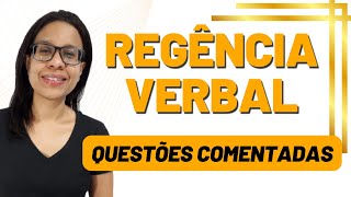 🚨REGÊNCIA VERBAL QUESTÕES COMENTADAS  PORTUGUÊS para CONCURSO [upl. by Palermo]