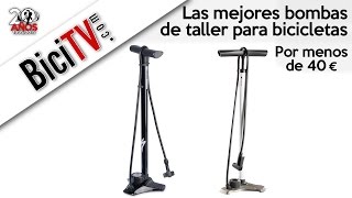 Bombas de taller para inflar ruedas de bicicleta [upl. by Aniahs]