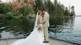 Zack amp Shelbi Tallman  The Somers Mansion Wedding Film  Flathead Lake Montana [upl. by Sivle]