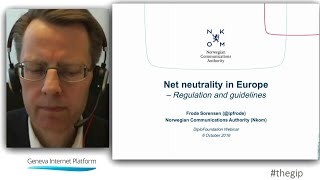 Net neutrality in Europe The BEREC guidelines and beyond [upl. by Eelan]