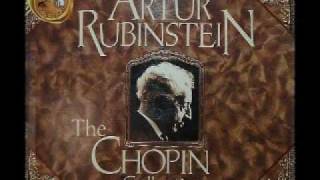 Arthur Rubinstein  Chopin Nocturne Op 55 No 2 in E flat [upl. by Ydnarb775]