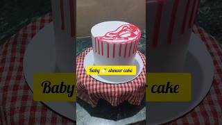 Customised baby shower cake trending shorts youtubeshorts youtube [upl. by Balch]