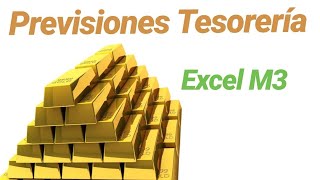 ✅ PREVISIONES TESORERÍA Plantilla Excel Versión M3 [upl. by Drawde]