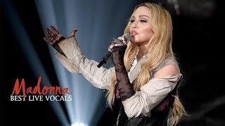 Madonnas Best Live Vocals [upl. by Cyma]