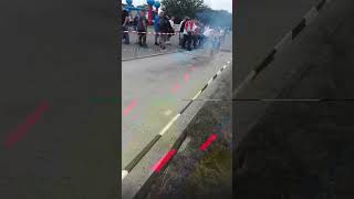 Wieder Simson treffen in Zwickau 😁 das war ein Burnout einer s51 [upl. by Martres]