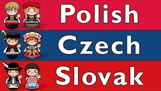 WEST SLAVIC POLISH CZECH SLOVAK [upl. by Carolynne798]