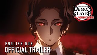 Demon Slayer Kimetsu no Yaiba To the Swordsmith Village  English Dub Trailer [upl. by Marion]