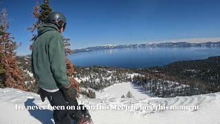 Snowboarding at Homewood Mountain Resort on a Bluebird Day 4k Full Edit [upl. by Utter]