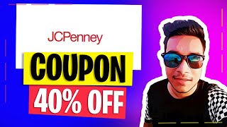 JCPenney Coupon Code 40 OFF  JCPenney Promo Code Discount WORKING Hurry [upl. by Indyc920]