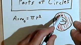 Area and Circumference of Parts of Circles 111b [upl. by Trevah]