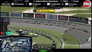 iRacing at Atlanta Motor Speedway in the Friday Night Beer League Cup Series [upl. by Corey489]