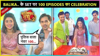 Balika Vadhu 2100 Episodes Celebration On Set  Shivangi JoshiRandeep Rai  Samridh BawaExclusive [upl. by Arreyt]