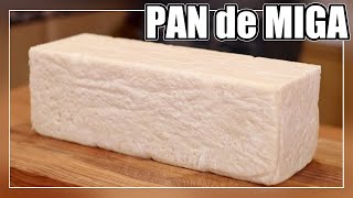 Pan de MIGA Receta SIN SECRETOS  Para Sandwich de Miga [upl. by Grunenwald]