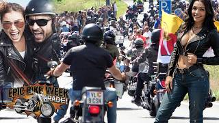 Harley Davidson Bike Week Parade 2024 mit 10000 Bikern in Kärnten  Größte Biker Treffen Europas [upl. by Atnes]