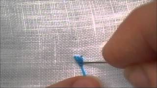 Punto Vapore Bullion stitch  Tutorial ricamo a mano [upl. by Madaras]