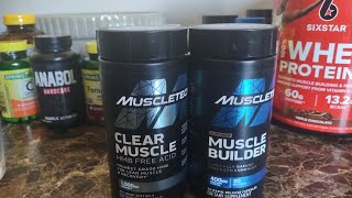 muscle tech  clear muscle and muscle builder [upl. by Celestyn217]