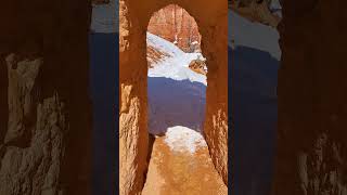 Hike Through Bryce Canyon National Park in The Winter [upl. by Aivatra]