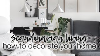 How to decorate your home  Scandinavian home decor with Desenio  AD [upl. by Phares943]